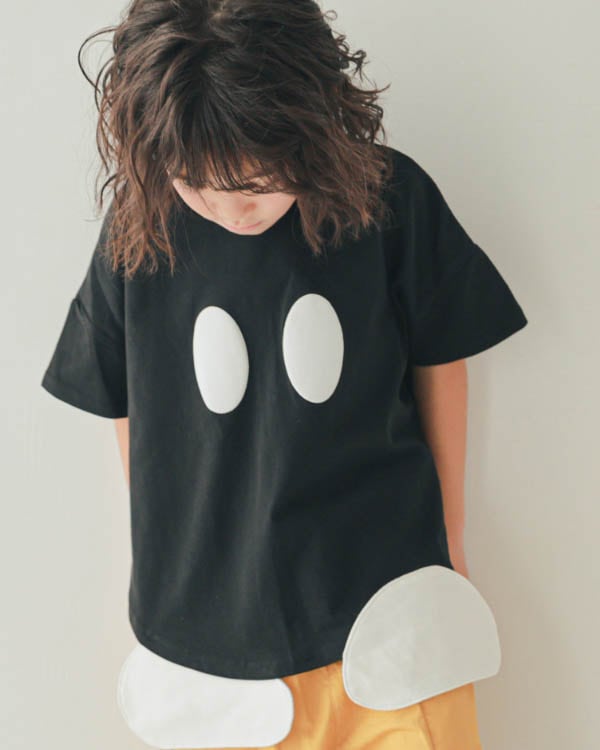 【ニコフラート】ボンバーなりきり Tシャツ / ブラック