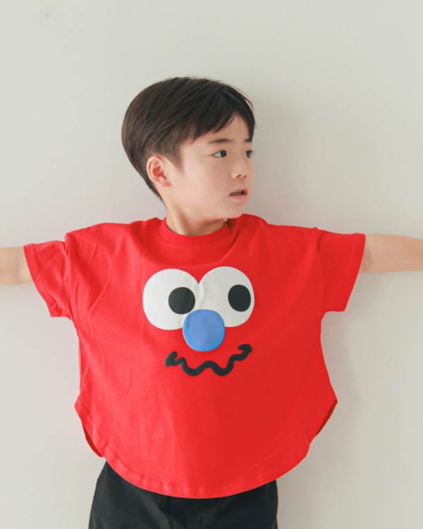 【26SS】モンスターなりきり Tシャツ / サックス