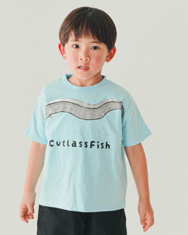 【ニコフラート】たちうお Tシャツ / サックス