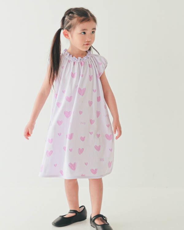 【26SS】ハート ワンピース / オフホワイト