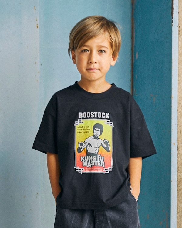 【ブーストック】B/S KUNGFU Tシャツ / ブラック