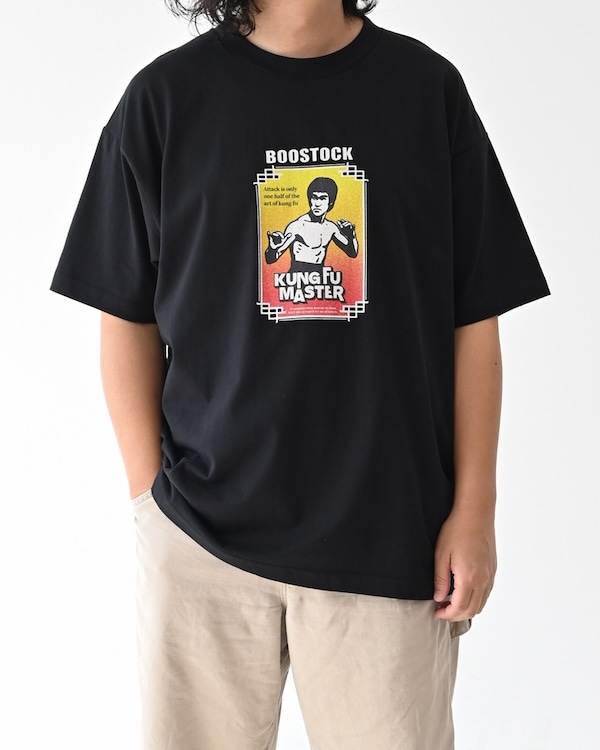 【ブーストック】B/S KUNGFU Tシャツ / ブラック