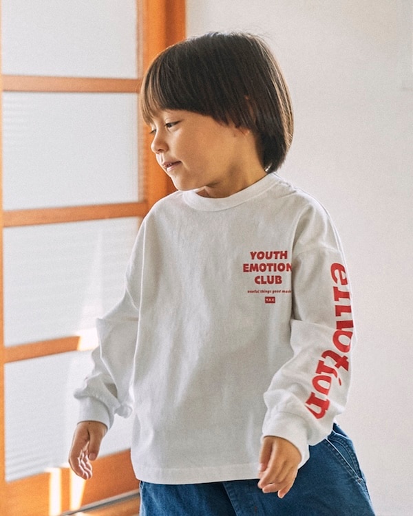 【ジェネレーター】emotion L/S Tシャツ / サックス
