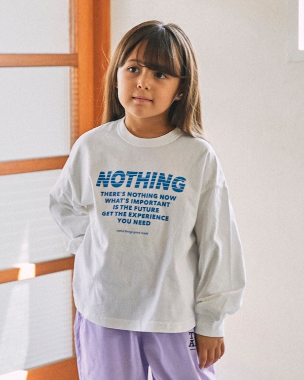 【ジェネレーター】NOTHING L/S Tシャツ / ピンク