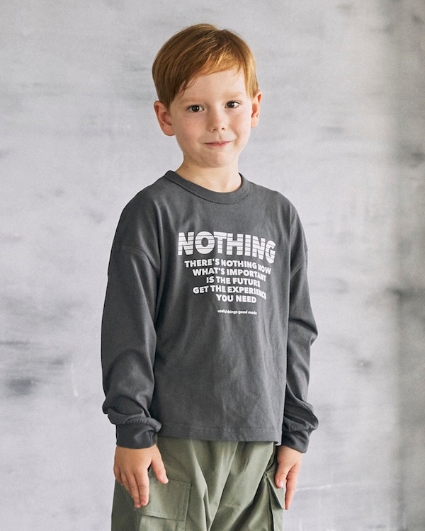 【ジェネレーター】NOTHING L/S Tシャツ / ピンク