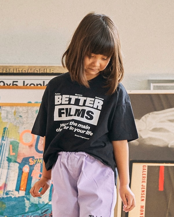 【ジェネレーター】BETTER FILMS Tシャツ / ブラック