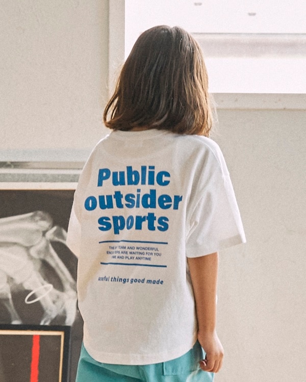 【ジェネレーター】Public Tシャツ / ホワイト