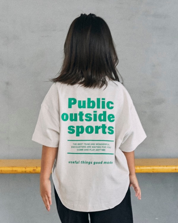 【ジェネレーター】Public Tシャツ / サンド
