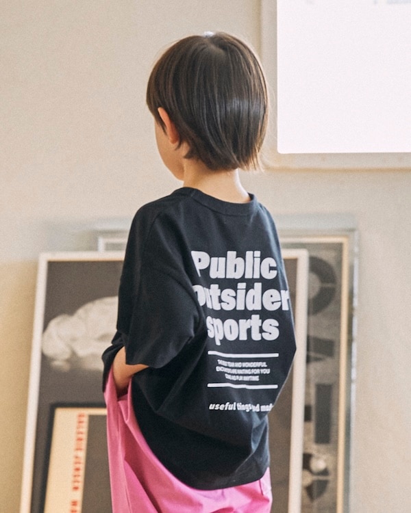 【ジェネレーター】Public Tシャツ / ブラック
