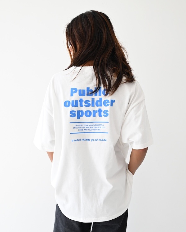 【ジェネレーター】Public Tシャツ / ブラック