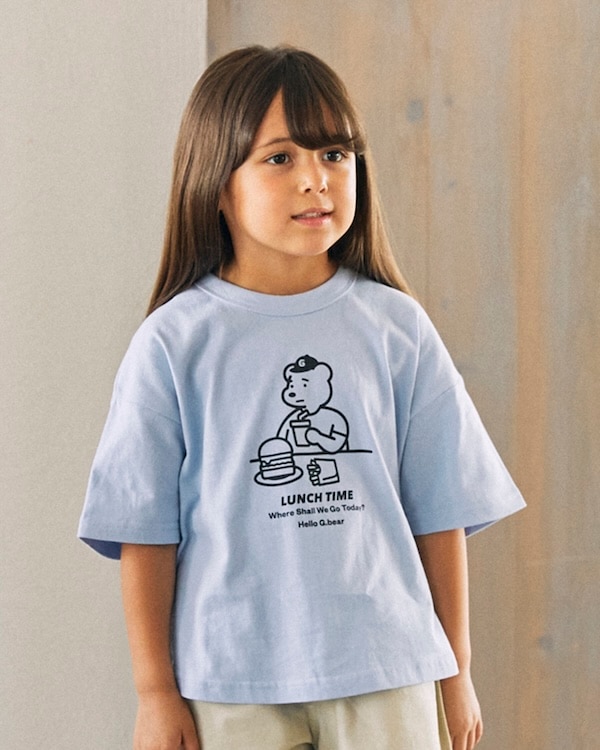 【ジェネレーター】LUNCH TIME Tシャツ / ホワイト