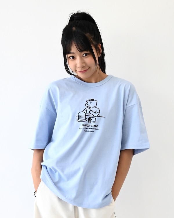 【ジェネレーター】LUNCH TIME Tシャツ / サックス