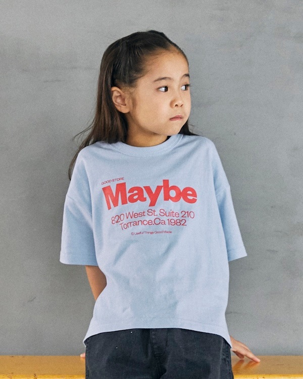 【ジェネレーター】Maybe Tシャツ / ホワイト