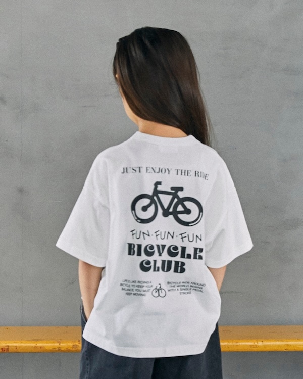 【ジェネレーター】BICYCLE Tシャツ / ホワイト