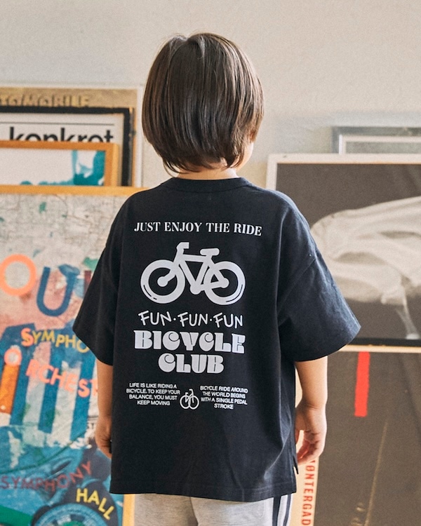 【ジェネレーター】BICYCLE Tシャツ / ブラック