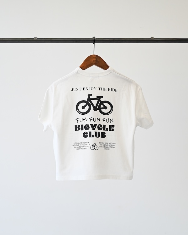 【ジェネレーター】BICYCLE Tシャツ / ホワイト
