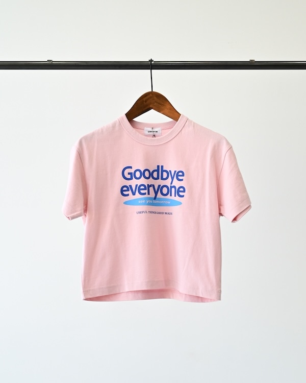 【ジェネレーター】Goodbye Tシャツ / ホワイト