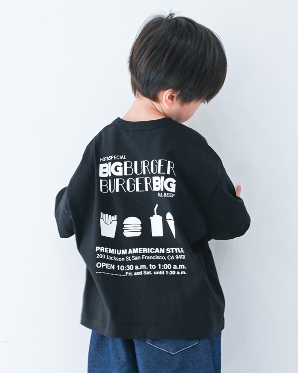 【ジェネレーター】BIG BURGER Tシャツ / ホワイト