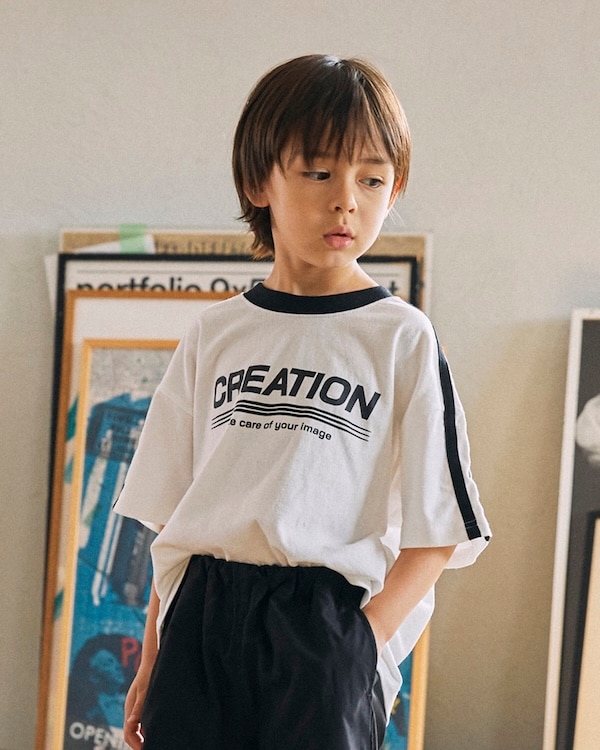 【ジェネレーター】CREATION Tシャツ / サックス