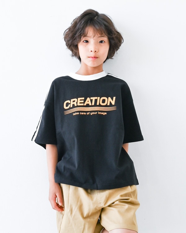 【ジェネレーター】CREATION Tシャツ / サックス