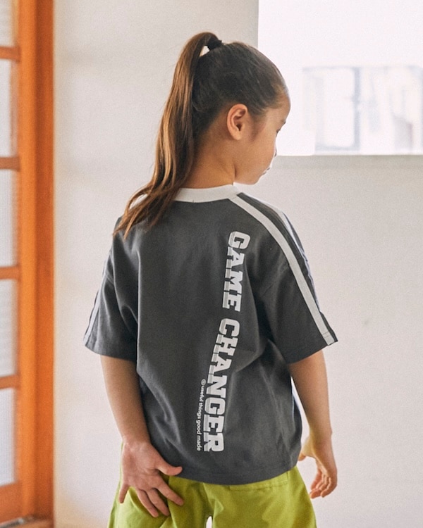 【ジェネレーター】GAME CHANGER Tシャツ / チャコールグレー