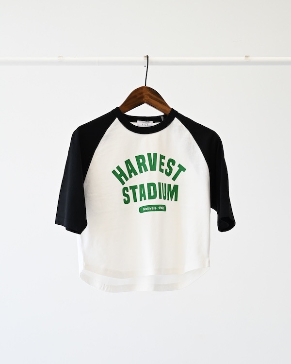【フォブ】HARVEST Tシャツ / ブラック