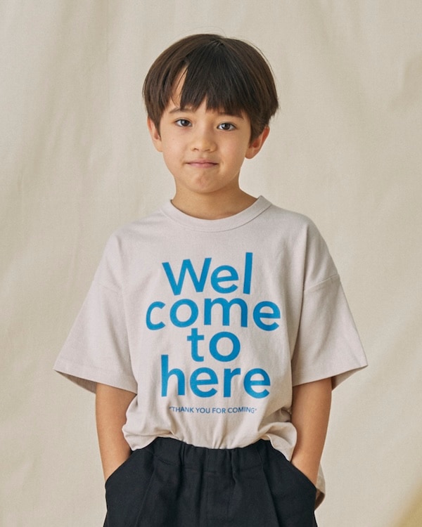【フォブ】Welcome Tシャツ / ブラック