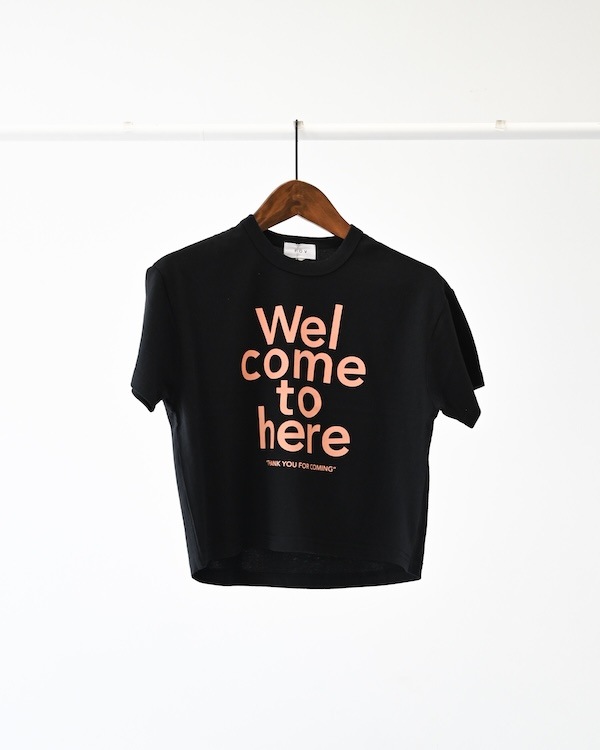 【フォブ】Welcome Tシャツ / ピンク