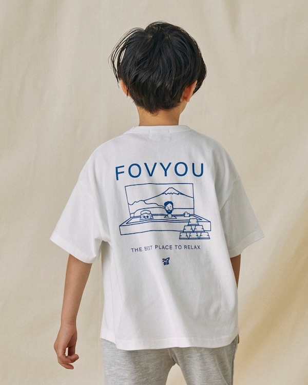 【フォブ】フォブの湯Tシャツ / ホワイト