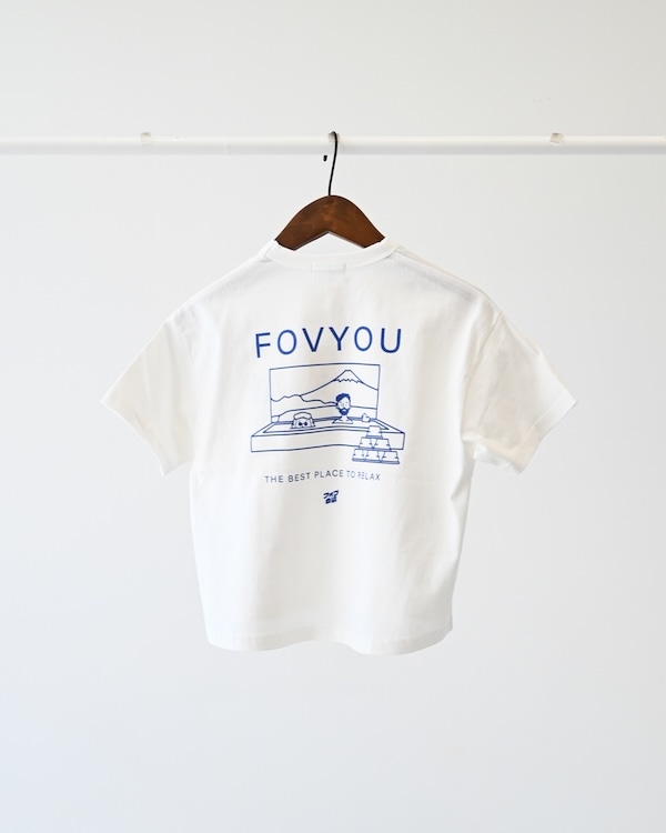 【フォブ】フォブの湯Tシャツ / ホワイト