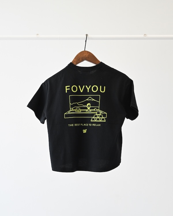 【フォブ】フォブの湯Tシャツ / ブラック
