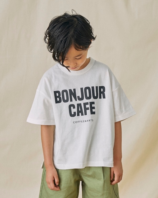 【フォブ】BONJOUR Tシャツ / ピンク