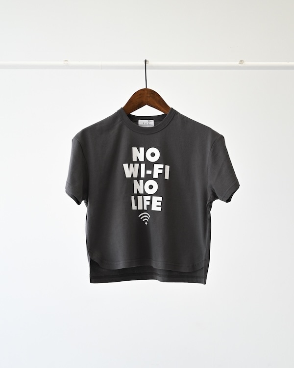 【フォブ】Wi-Fi Tシャツ / チャコールグレー
