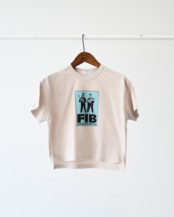 【フォブ】FIB Tシャツ / ブラック