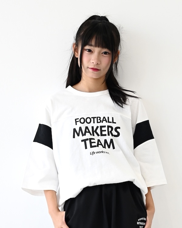 【フォブ】MAKERS Tシャツ / サックス
