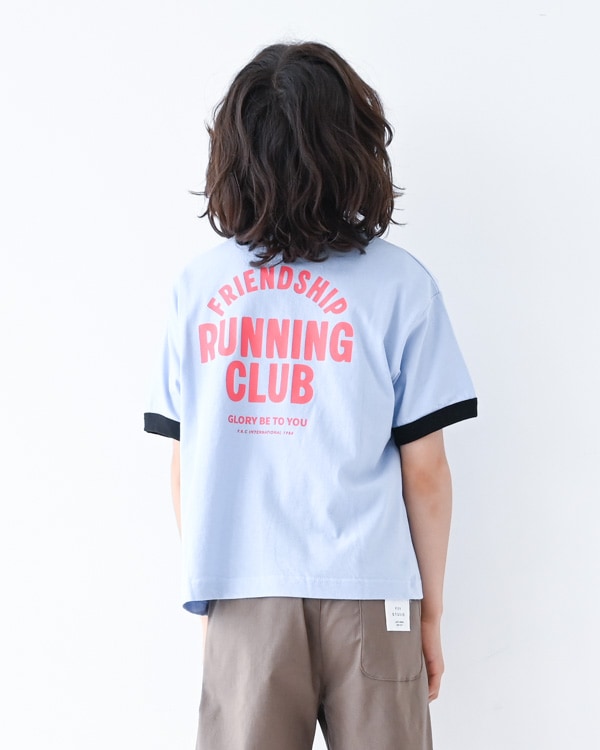【フォブ】RUNNING CLUB Tシャツ / ホワイト