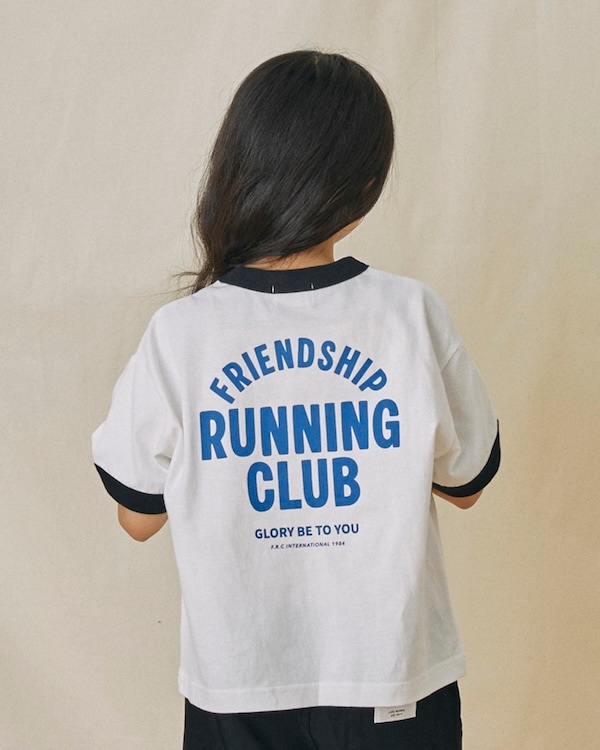 【フォブ】RUNNING CLUB Tシャツ / サックス