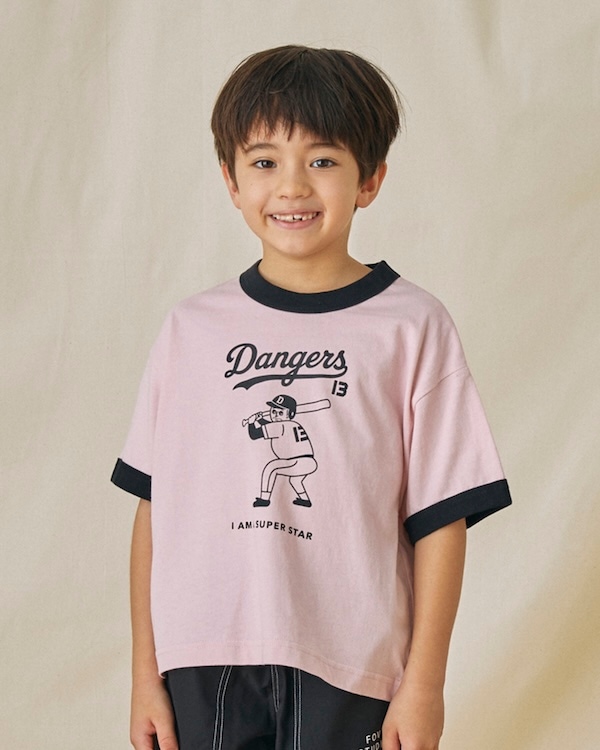 【フォブ】Dangers Tシャツ / ピンク