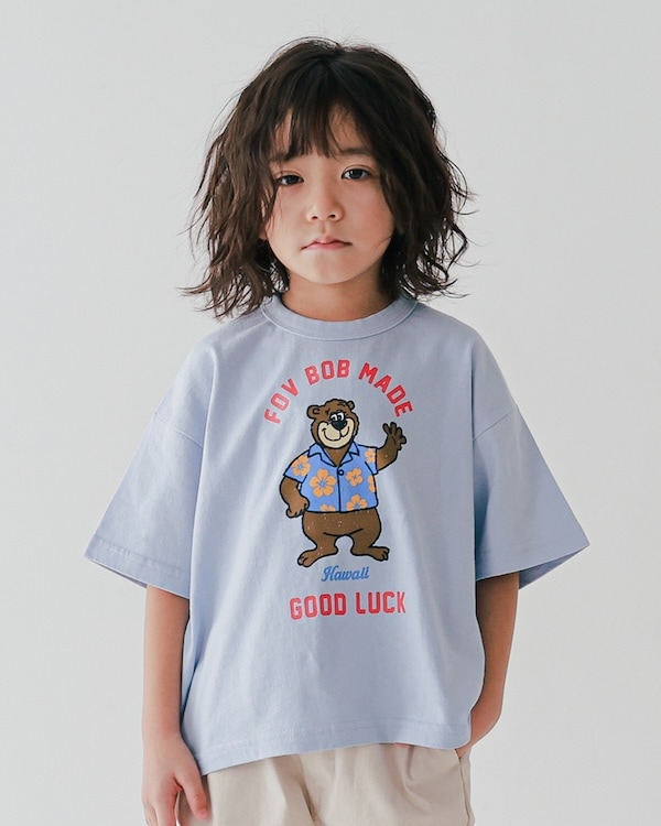 【フォブ】F/B BEAR Tシャツ / ホワイト