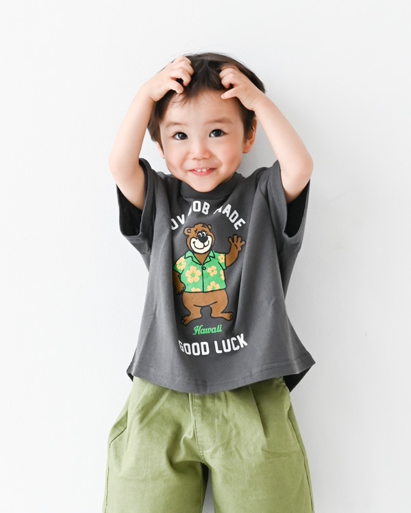 【フォブ】F/B BEAR Tシャツ / ホワイト