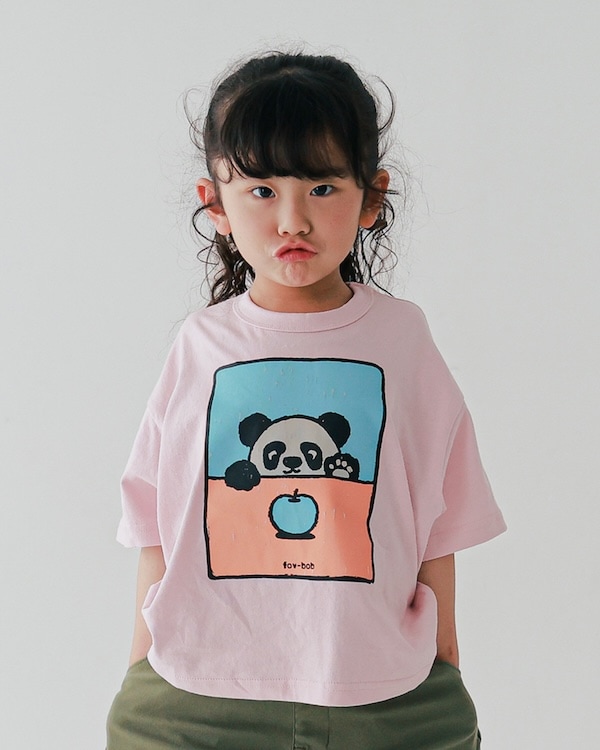 【フォブ】F/B PANDA Tシャツ / ピンク