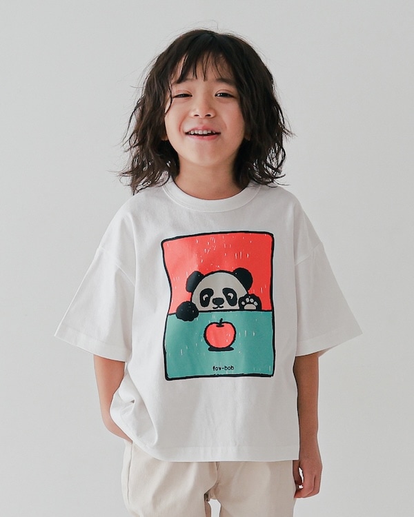 【フォブ】F/B PANDA Tシャツ / チャコールグレー