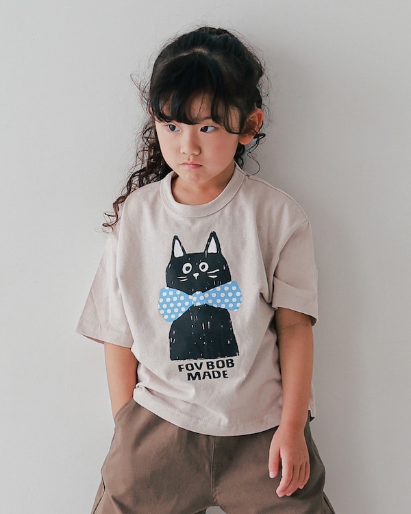 【フォブ】F/B CAT Tシャツ / ホワイト