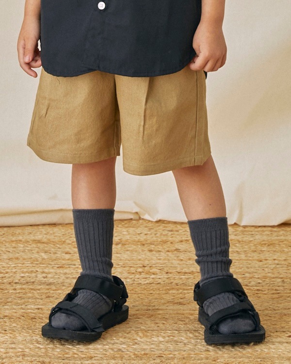 【フォブ】タックショーツ / ブラック