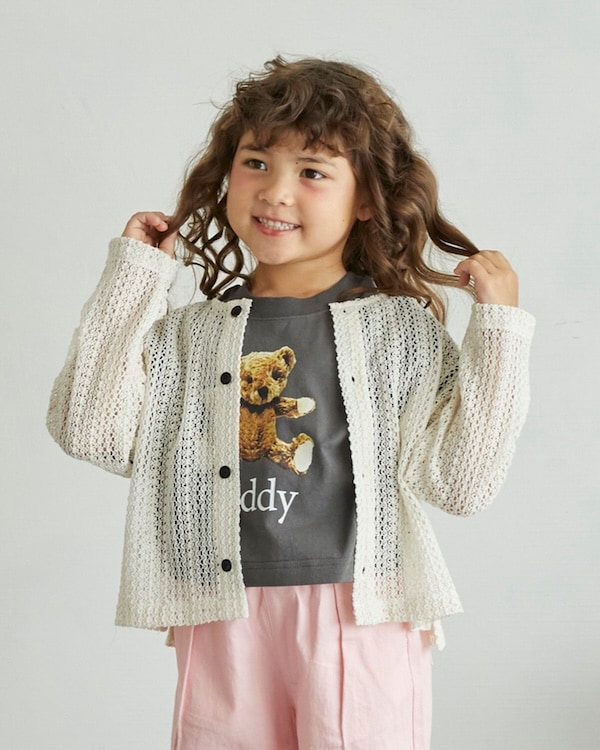 【アンディニー】レースカーディガン / ホワイト