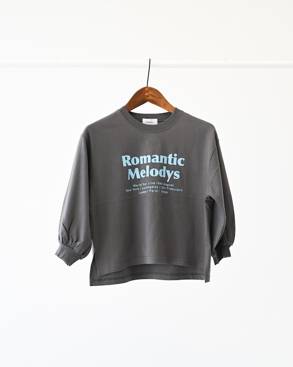 【アンディニー】Romantic L/S Tシャツ / ホワイト