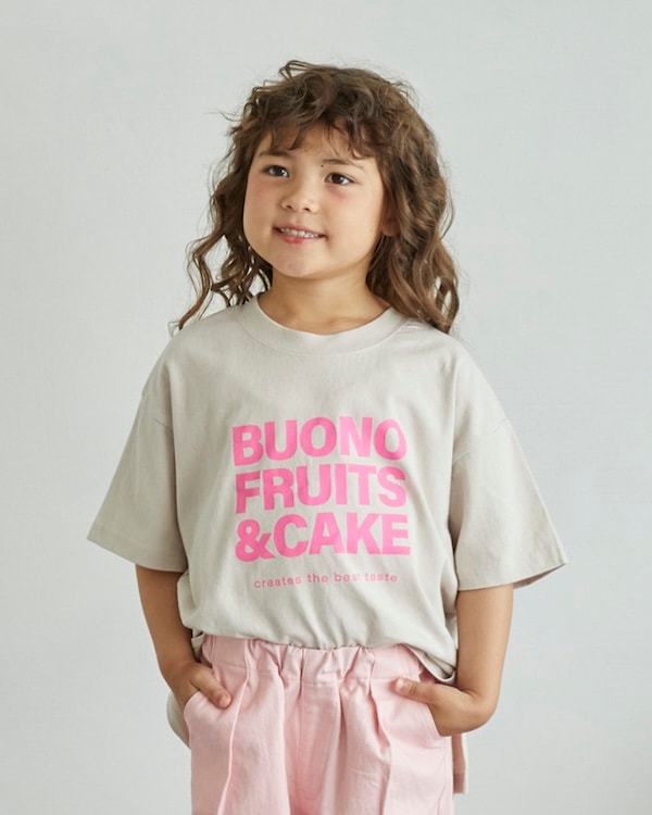【アンディニー】FRUITS & CAKE Tシャツ / チャコールグレー