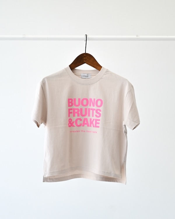 【アンディニー】FRUITS & CAKE Tシャツ / チャコールグレー