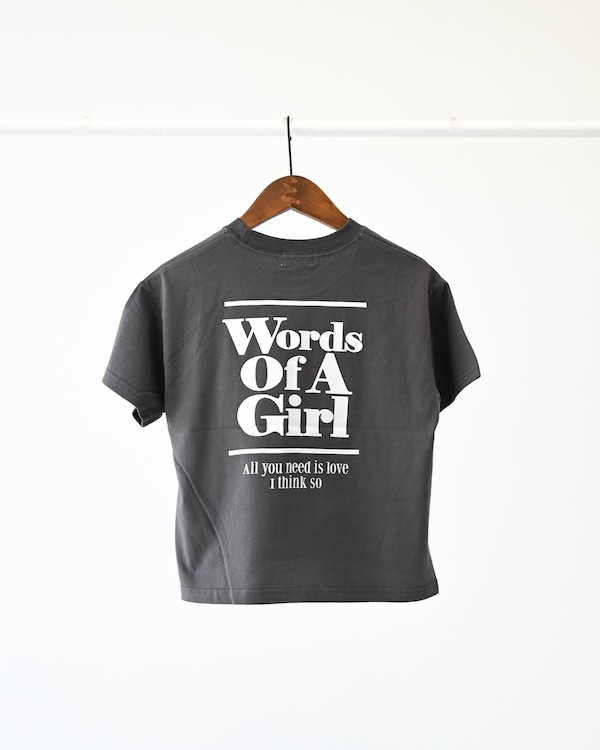【アンディニー】Words of Tシャツ / ホワイト