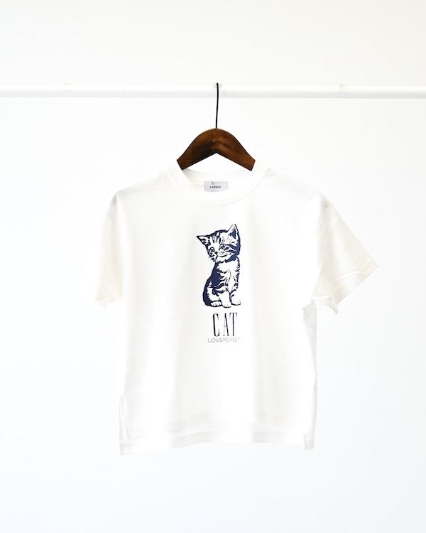 【アンディニー】CAT Tシャツ / サックス